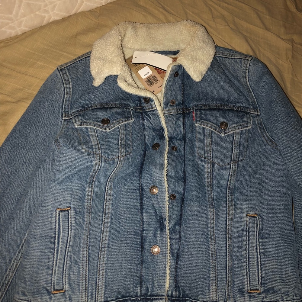 Original Trucker Denim Sherpa-Lined Jacket